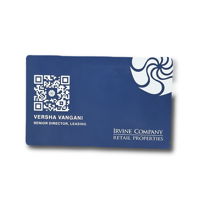 comprare 13.56Mhz Carta NFC in metallo personalizzata Carta di invito NFC per affari rettangolare online manufacture