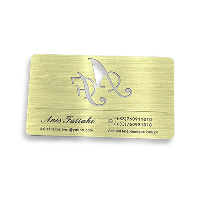 comprare Disegno personalizzato NTAG213 NFC Card Metal NFC Business Card impermeabile online manufacture