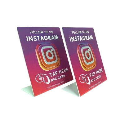 comprare Chip di codice QR personalizzato Google Review Stand NFC Social Media Cartoline da visita Google Review Tap Cards online manufacture