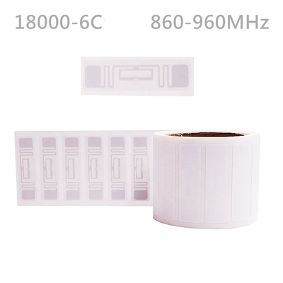 Lungo raggio ISO 18000-6c UHF RFID Inlay Label Asset Management Tag RFID