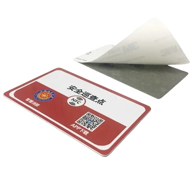 Dimensioni personalizzate flessibilità sul metallo NFC Tags NFC 215 Adesivo programmabile