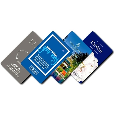 13.56MHz Smart Key Card senza contatto Custom Hotel Key Card per il controllo dell'accesso alle porte