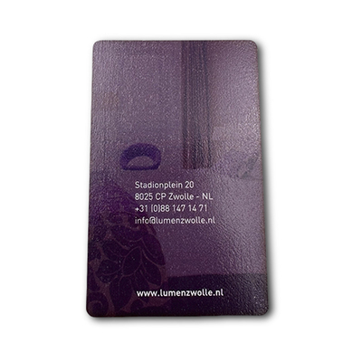 Carta RFID in legno riciclato al 100% Carta chiave della camera d'albergo RFID impermeabile