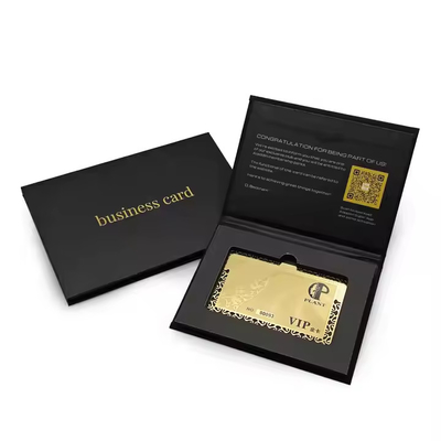 Ricordibile chip RFID biglietti da visita Ntag215 carta metallo spessore 0,76 mm