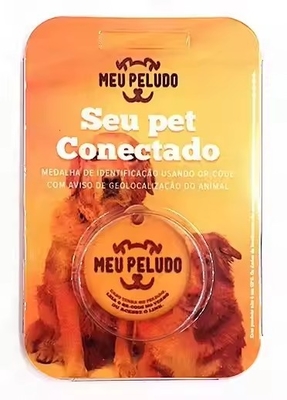 Tag RFID personalizzato Keyfob Epoxy NFC Logo personalizzato / codice QR per animali domestici