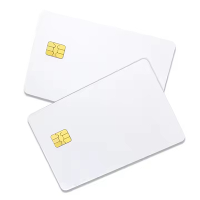Carta a chip IC in bianco stampabile a getto d'inchiostro PET Carta di credito in PVC personalizzabile