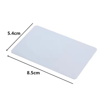 0.76mm Spessore Carte RFID stampate su misura Carte Mifare IC in bianco 1k 4k