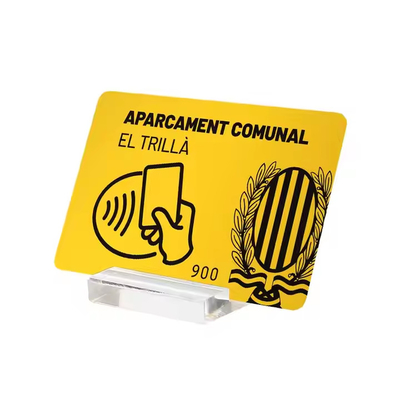 Logo della scheda RFID CR80 Carte da visita personalizzate in incisione per l'iscrizione alla fedeltà