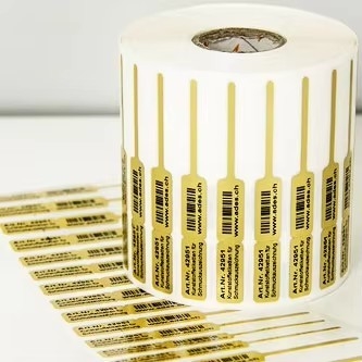 Etichetta gioielleria RFID UHF Etichetta di sicurezza RFID Adesivo Etichette di prezzo PVC/PET Rivestito