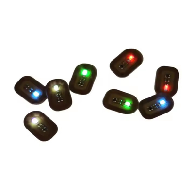 Adesivo lampeggiante per cellulari a LED NFC Adesivo per unghie a LED per la bellezza Condivisione sui social media