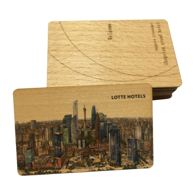 Eco Friendly Hotel Room Card tocca per sbloccare RFID Hotel Key Card